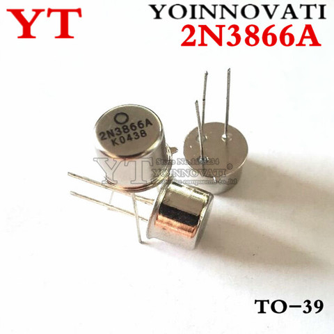 5PCS 2N3866A TO-39 2N3866 3866A TO39 high frequency transistor ► Photo 1/1