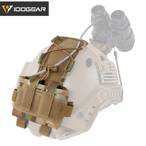IDOGEAR Tactical Pouch MK2 Battery Case for Helmet Hunting Camo Combat Military Tactical Battery Pouch 3525 ► Photo 1/6