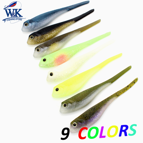 3.5inch Super PVC Lure Pin Tail for Drop-Shot Fishing at 5 pcs/bag Perch Bass Rock Fish Pike Fishing Lures 9cm Soft Lure ► Photo 1/6