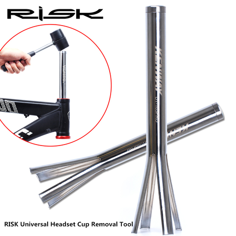 RISK Universal Bicycle Bike Upper and Lower Bowl Headset Cup Removal Tool Remover For 1-1/8, 1-1/4 and 1-1/2 inch(32.5 to 56mm) ► Photo 1/6