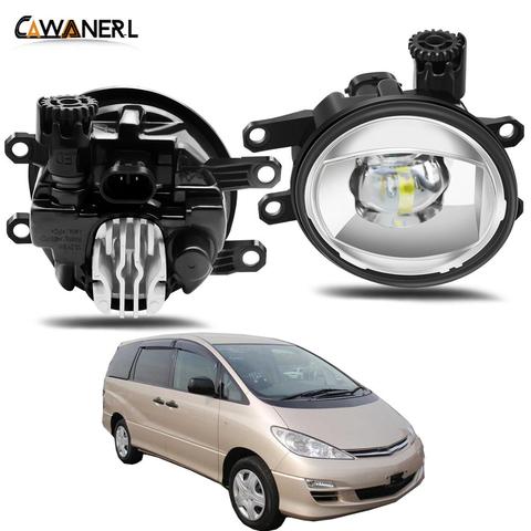 Fog Light Assembly 30W 8000LM Car Front Bumper LED Lens Fog Lamp Daytime Running Light H11 12V For Toyota Estima 2000-2006 ► Photo 1/6