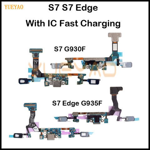 S7 G930 Charging For Samsung Galaxy S7 Edge G930F G935F Original USB Charging Port PCB Board Charger Dock Connector Flex Cable ► Photo 1/1