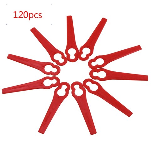120Pcs for Florabest LIDL FRTA 20 A1 Lidl IAN 282232 Replacement Plastic Cutter Blades for Florabest Grass Trimmer Brushcutter ► Photo 1/6