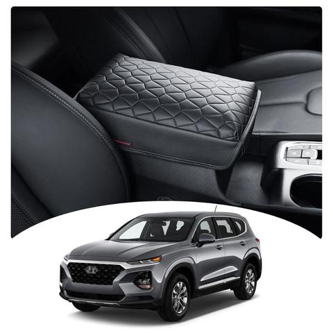 LFOTPP Car Armrest Box Cover For Santa Fe TM 2022 Central Control Armrest Container Pad Auto Interior Decoration Accessories ► Photo 1/6