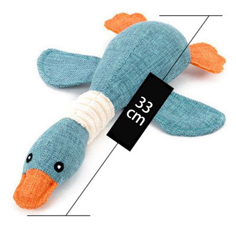 Dog Squeak Toys Wild Goose Sounds Toy Cleaning Teeth Puppy Dogs Chew Supplies Training Supplies Dog Educational Plush Toys 30cm ► Photo 1/6