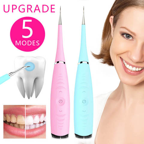 Ultrasonic Dental Scaler Teeth Whitening Pen Calculus Electric Sonic Tools Cleaner Fix Stains Tartar Remover Crest Smile Tooth ► Photo 1/6