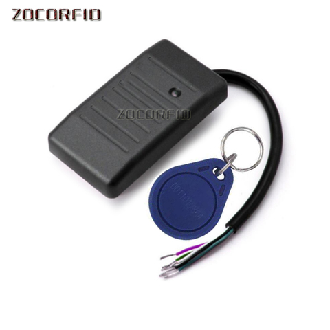 Waterproof 125khz RFID Card Reader Wiegand 26 34 Card Reader LED Indicators Security RFID EM ID Card Access Control Reader ► Photo 1/5