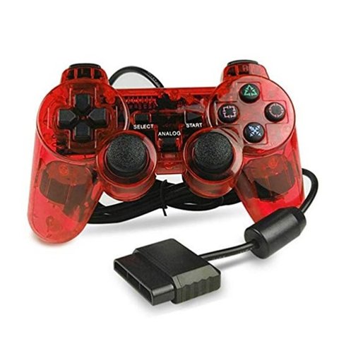 Wired Controller Gamepads For Sony PS2 Playstation2 Dual Shock Console Video Game Joystick Gamepads Long Cable Joypad dropship ► Photo 1/6