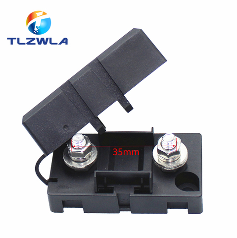 ANS-8 trumpet Fork plug type The fuse holder 52x27.5mm Safety plate base Car carrier fuse box Bolt type ► Photo 1/4