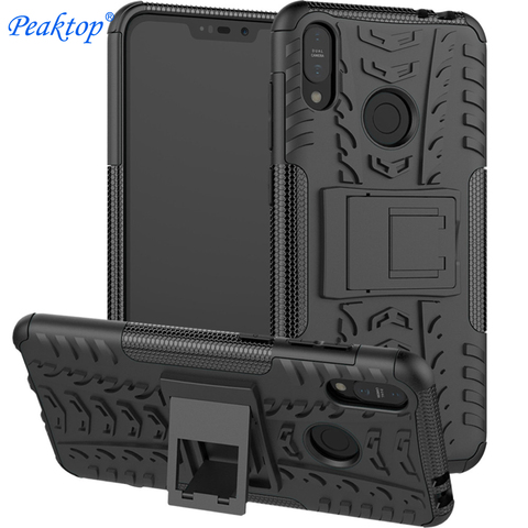 For Cover Asus Zenfone Max (M2) ZB633KL Stand Case Armor Silicone Rugged Hard Plastic Cases on for Zenfone Max M2 ZB633KL capa ► Photo 1/6