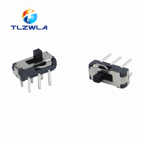 20Pcs MSS22D18 MINI Miniature DIP Slide Switch 2P2T 6Pin Handle high 2mm For DVD Switch ► Photo 1/5