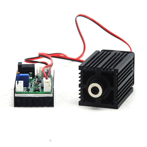 Focusable 850nm 1W 1000mw IR Infrared Diode Laser Adjusted Dot Module Long time working 3350mm 12V w/ Fan Cooling TTL Modulation ► Photo 1/5