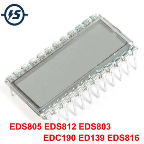 OLED LCD Display Module TN Type Digit Clock LCD Screen Glass EDS812 EDS803 ED139 EDC190 EDS816 EDS805 3/4/6 Bit ► Photo 1/6