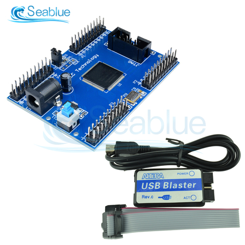 1Set Altera Max II EPM240 CPLD Development Board Learning Board USB Blaster Mini USB Cable 10-Pin JTAG Connection Cable ► Photo 1/6