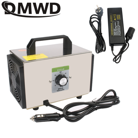 DMWD 12V/220V 10g Home Car Ozone Generator Ionizer Auto Air Purifier Ozonizer Cleaner Deodorizer Sterilizing Machine Sterilizer ► Photo 1/6