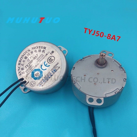 Midea electric fan accessories Table fan wall fan tower fan shaking TYJ50-8A7 flat mouth/Round mouth synchronous motor FZ10-15BR ► Photo 1/5