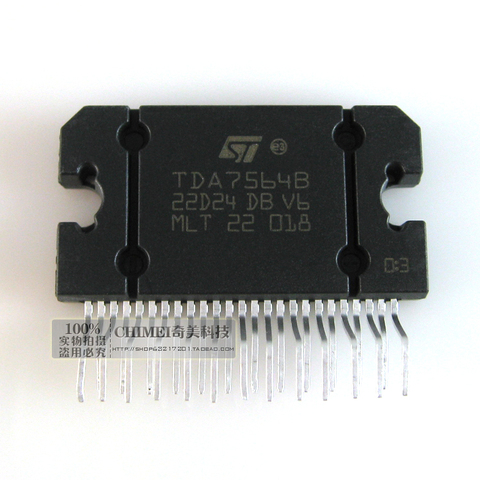 Free Delivery. TDA7564 TDA7564B 4 x45w automotive power amplifier IC chips ► Photo 1/1