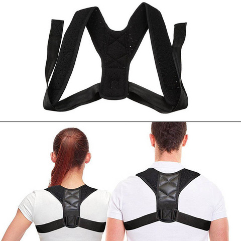 Posture Corrector Adjustable Back Shoulder Support Belt Correction Belt for Adult Kids Shoulder Correct DropShipping ► Photo 1/6