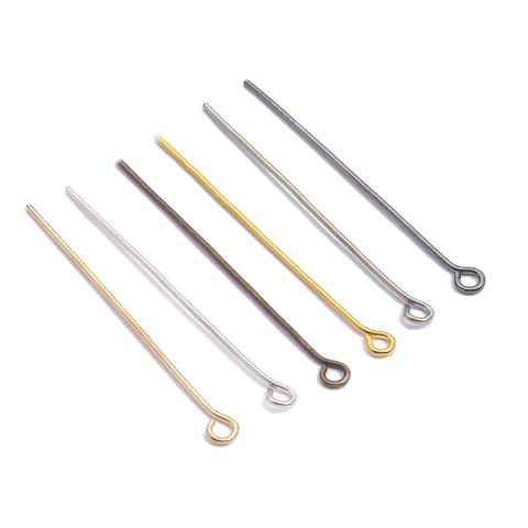 Jewelry Making Accessories Findings Supplies  Eye Pins Jewelry Making  Rhodium - Jewelry Findings & Components - Aliexpress