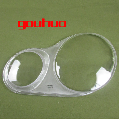 For Volkswagen VW Polo 2002 2003 2004 2005 Headlamps Shell Transparent Lampshade Lamp Shade Lens Front Headlights Cover ► Photo 1/6