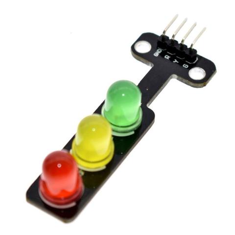 Led Traffic Light Module 5V Digital Signal Output Ordinary Brightness 3 Light Separate Control ► Photo 1/6