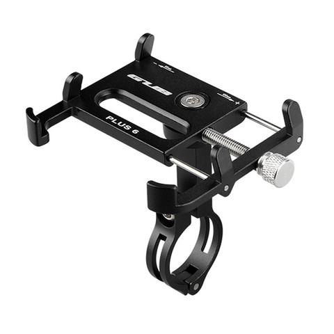 GUB Bike Accessories Plus 6 Aluminum Bicycle Phone Mount Bracket Adjustable Bike Phone Stand holder for 3.5-6.2 inch Smartphone ► Photo 1/6