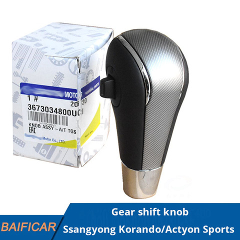 Baificar Brand New Genuine Automatic Gear shift knob 3673034800UCI For Ssangyong Rexton Korando/Actyon Sports Kyron ► Photo 1/2