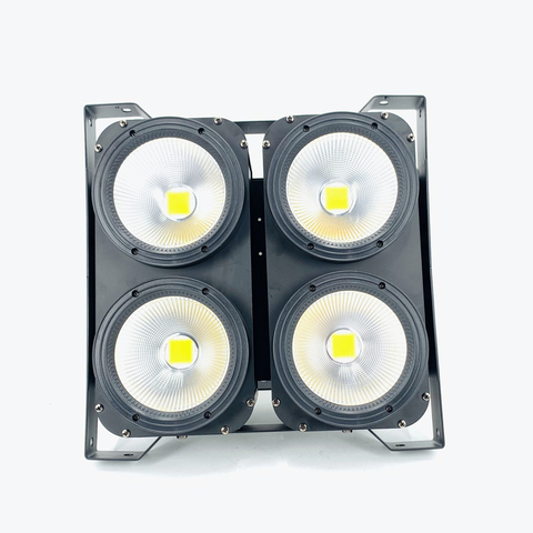 Led Blinder light 4eyes 4x100w 200W LED  rgbwa uv 6in1 Warm White LED COB par light  dj Strobe  Stage lighting ► Photo 1/1