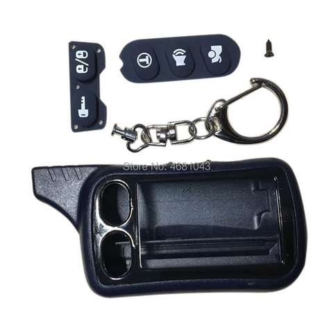 TZ9010 Case KeyChain Body Cover for Russian Car Alarm Key Tomahawk TZ-9010 TZ-9020 TZ9030 TZ9020 TZ-9030 ► Photo 1/1