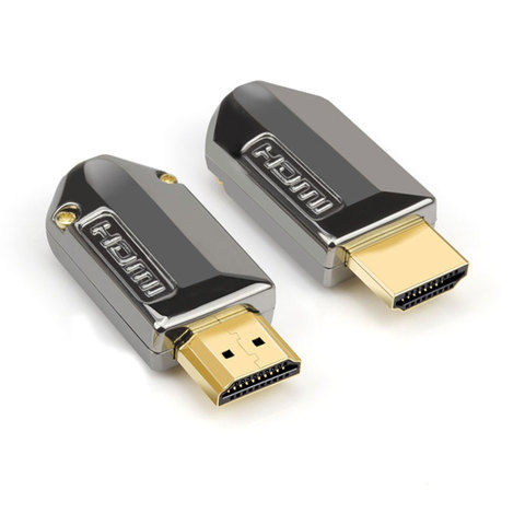 HDMI Welding Connector HDMI 2.0 Male Plug DIY HD Lines Adapters Support 4K 2K HDMI 2.0 / 1.4 / 1.3 ► Photo 1/4