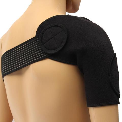 Brace Dislocation Arthritis Pain Shoulder Support Strap Single Arm Adjustable Soft Arthritis Gym Sports Elastic Strap ► Photo 1/6