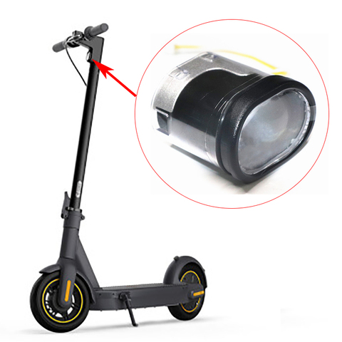 For Ninebot MAX G30 Electric Scooter Original Headlight Handlebar Lamp Head Front LED Light accessories Parts ► Photo 1/6