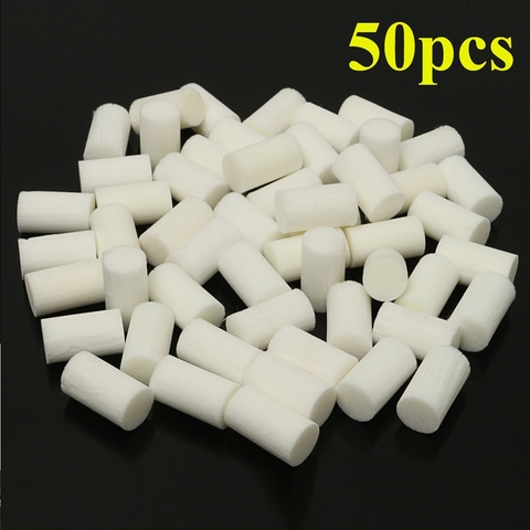 50Pcs High Pressure Pump Filter Element Refill 30MPa 35*20mm Cotton Filters White Fiber For Air Compressor System Filter Element ► Photo 1/6