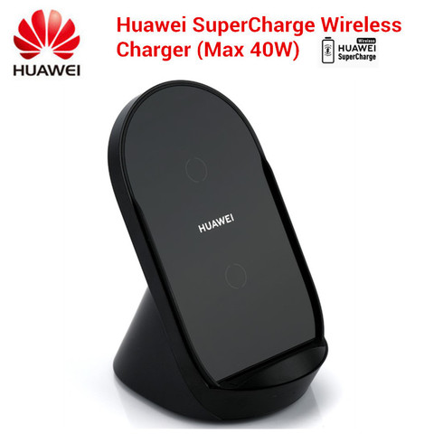 Huawei SuperCharge Wireless Charger Stand 40W Max Vertical Desktop CP62 For P40 Pro Mate 30 Pro For iphone 11/X ► Photo 1/6