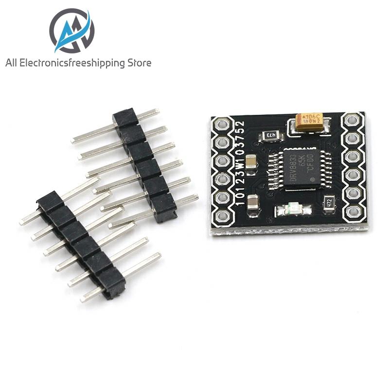 DRV8833 2 Channel DC Motor Driver Module Board 1.5A 3V-10V H-Bridge 4-Wire Step Motor Overcurrent Protection Step Motor Drive ► Photo 1/5