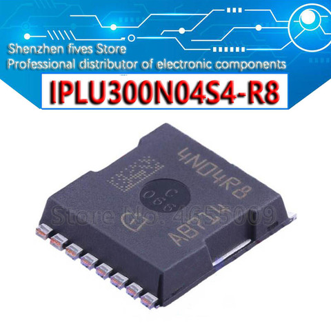 5pcs / lot IPLU300N04S4-R8 4N04R8 new stock PSOF-8 40V 300A ► Photo 1/1