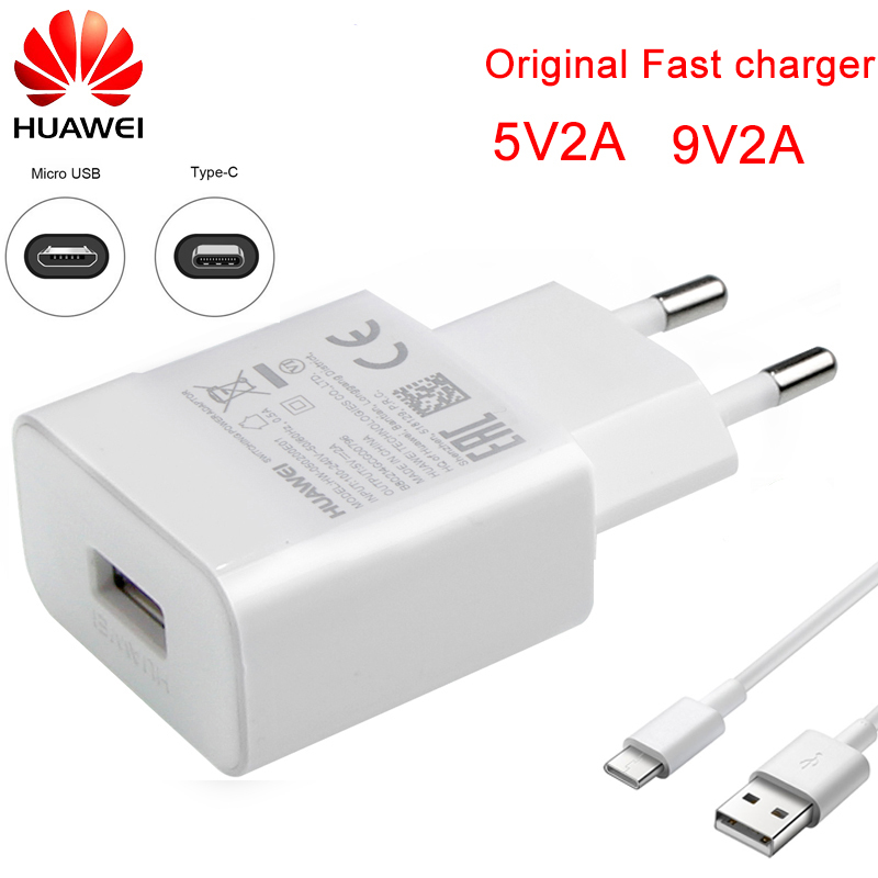 Huawei Original Charger 5V Power Adaptor Micro USB Type-C Data Cable For P6 P7 P8 P9 P10 lite Mate 10 lite Honor 5A 5C 6X 7X - Price history & Review