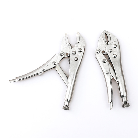 Adjustable 5'' -7''  Straight Jaw Lock Locking Mole Plier Vise Vice Grips Pliers Welding Tool ► Photo 1/3