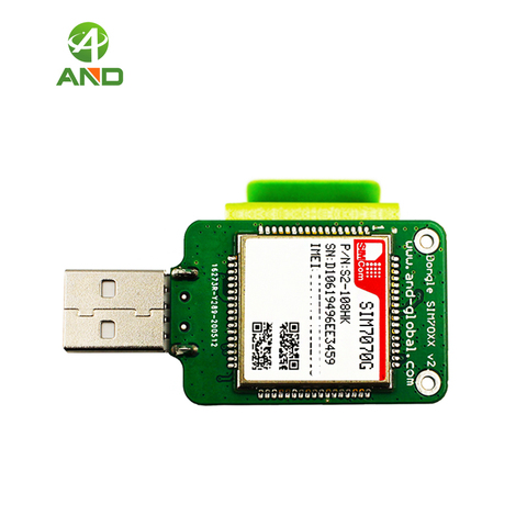 USB dongle SIM7070G,LTE USB Dongle CAT M NB-IoT GPRS module SIM7070G 1pc ► Photo 1/4