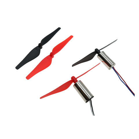 DC3.7V 10*20MM High torque 40000RPM Micro 1020 Coreless Brushless Motor and 76MM Propeller for RC Four-rotor Aircraft ► Photo 1/6