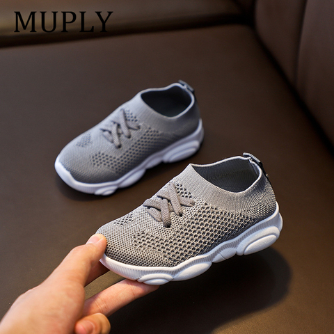 Kids Shoes Anti-slip Soft Rubber Bottom Baby Sneaker Casual Flat Sneakers Shoes Children size Kid Girls Boys Sports Shoes ► Photo 1/6