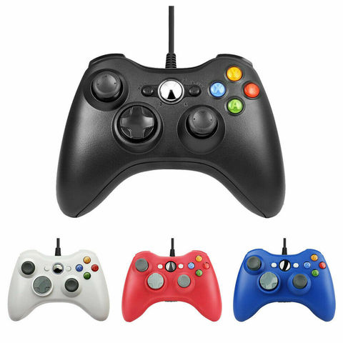 USB Wired Gamepad for Xbox 360 /Slim Controller for Windows 7/8/10 Microsoft PC Controller Support for Steam Game ► Photo 1/6