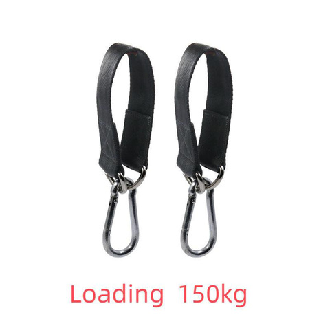 150 Kg Hanging Straps Kit for Swings Gym Hanging Straps with D- Hooks ► Photo 1/1