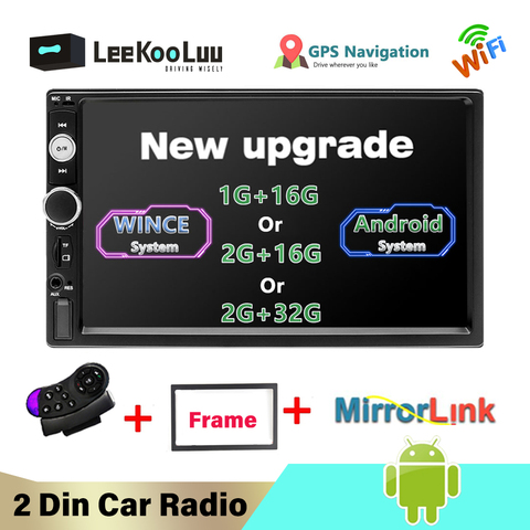 LeeKooLuu Car Radio 2 Din Autoradio 7