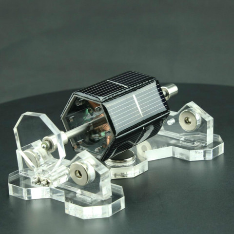 Magnetic Levitation Solar Motor Creative Magnetic Levitation Ornaments Scientific Gifts Stark Technology ► Photo 1/5