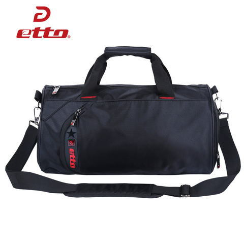 Etto Waterproof Gym Bag Fitness Training Sports Bag Portable Shoulder Travel Bag Independent Shoes Storage Basketball Bag HAB011 ► Photo 1/6