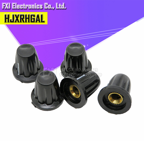 10pcs Bakelite potentiometer knob hole: 4MM for WH5 WXD3-13 K17-01 potentiometer ► Photo 1/3