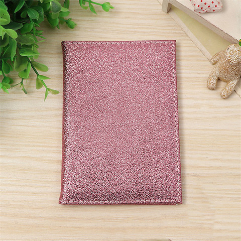 Luxury Solid Passport Cover for Women Travel Passport Case Leather Pink Cute Passport Wallet Purse Girl Passport Holder ► Photo 1/6