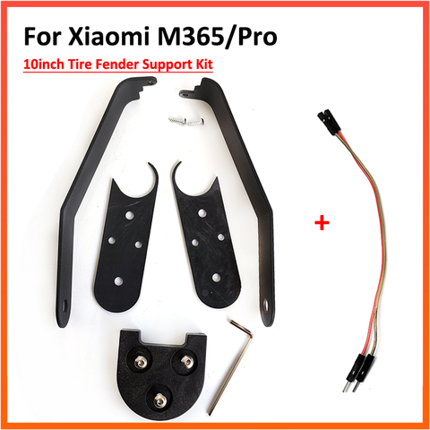 10Inch Xuancheng Wand Tire Fender Support Bracket for Xiaomi M365 Electric Scooter Modified Mudguard Aluminum Alloy Bracket ► Photo 1/6