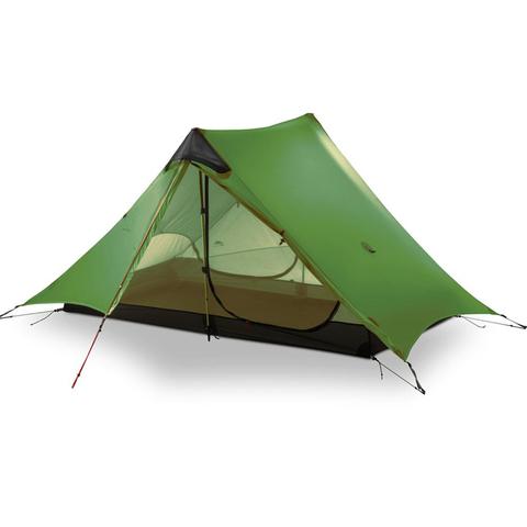 3F UL GEAR 2022 lanshan 2 Rodless Tent 2 Person Professional 15D Silnylon Tent Oudoor Ultralight Camping Tent 3 4 Season tent ► Photo 1/6